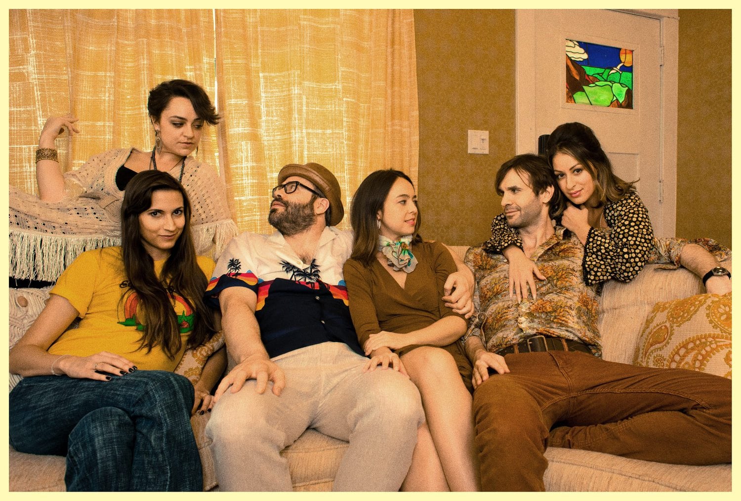 Safehouse, Cast Photo, Annie Lesser, Spy Brunch, Immersive, Theatre, Party, 1970's, Retro
