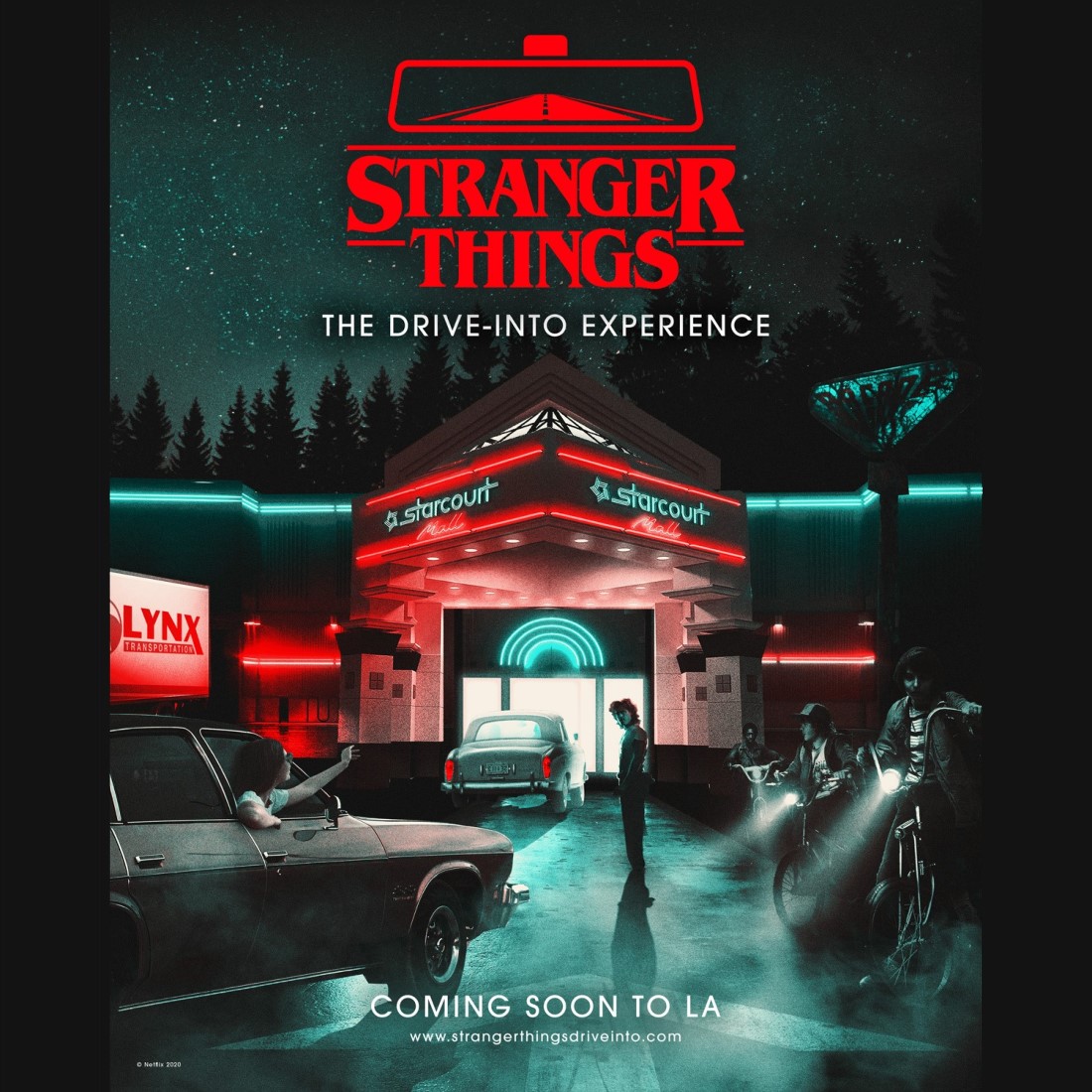 fever stranger things drive into experience